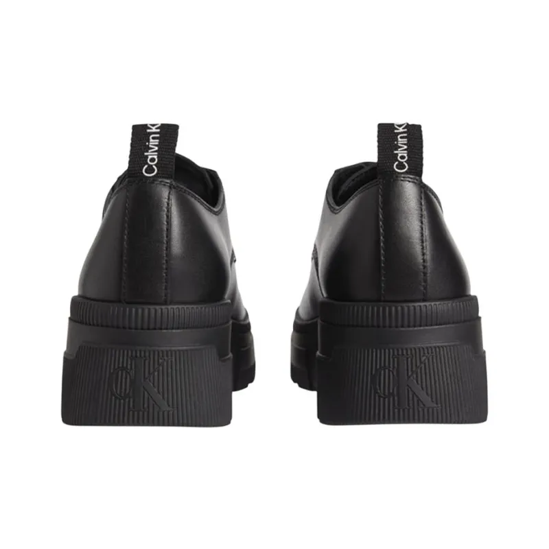CKJ CALVIN KLEIN JEANS Casual Single Shoes Women's Black-3