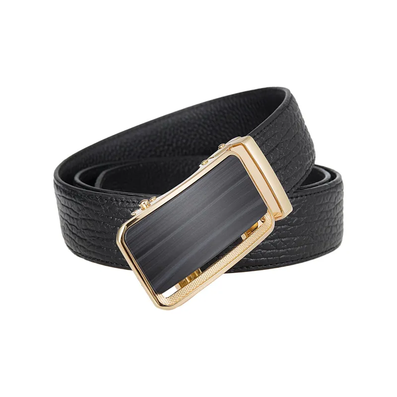 Lanza Vintage Advanced With The Appearance Of Aged Tree Grain Top Grain Cow Leather Belts Men's Width 3.5CM-4