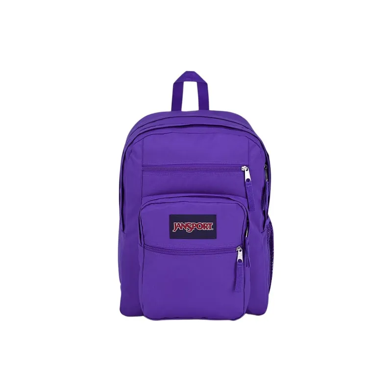 JanSport Polyester Backpack Large Size Unisex Dark Purple-0