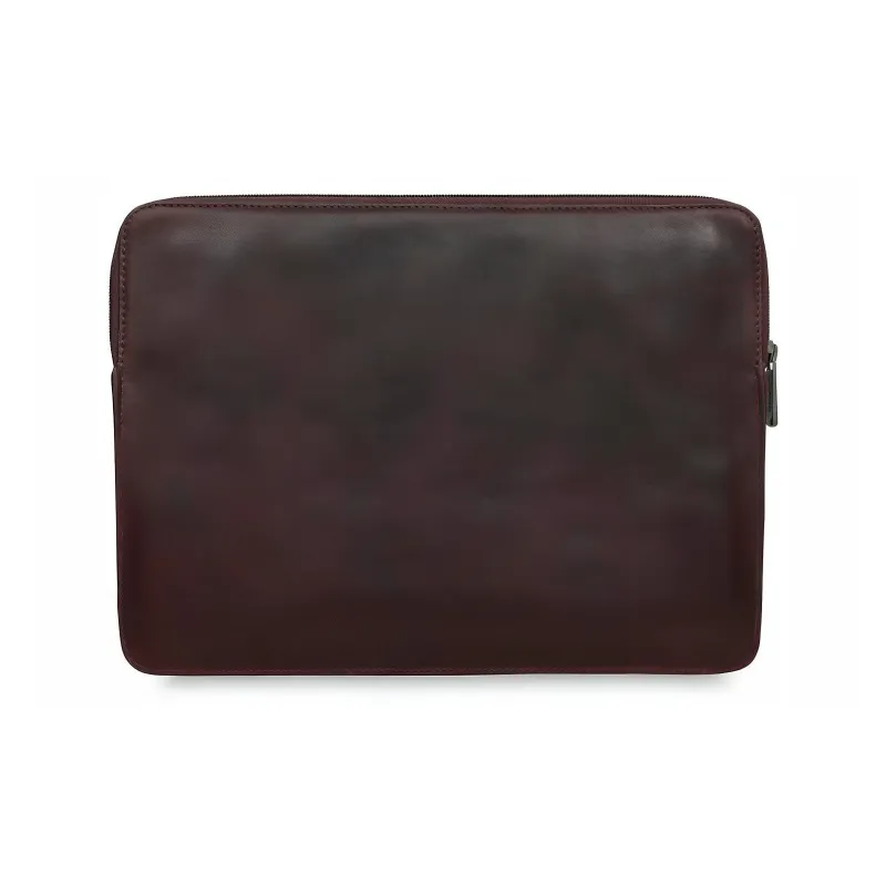 KNOMO Cow Leather Liner Bag Clutch Regular Men's Brown-0