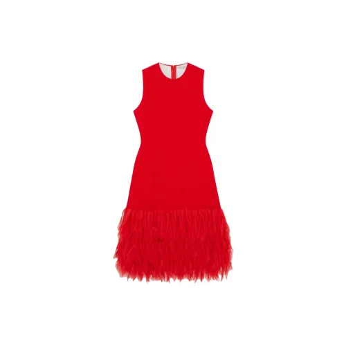 Stella McCartney Sleeveless Dresses Women's Lip Balm Red