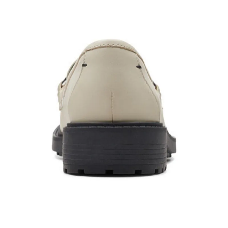 Clarks Loafers 3cm Women's White-3