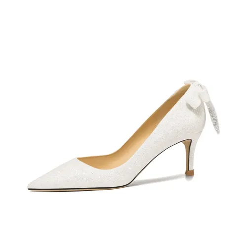 Lily Wei High Heels Women's White