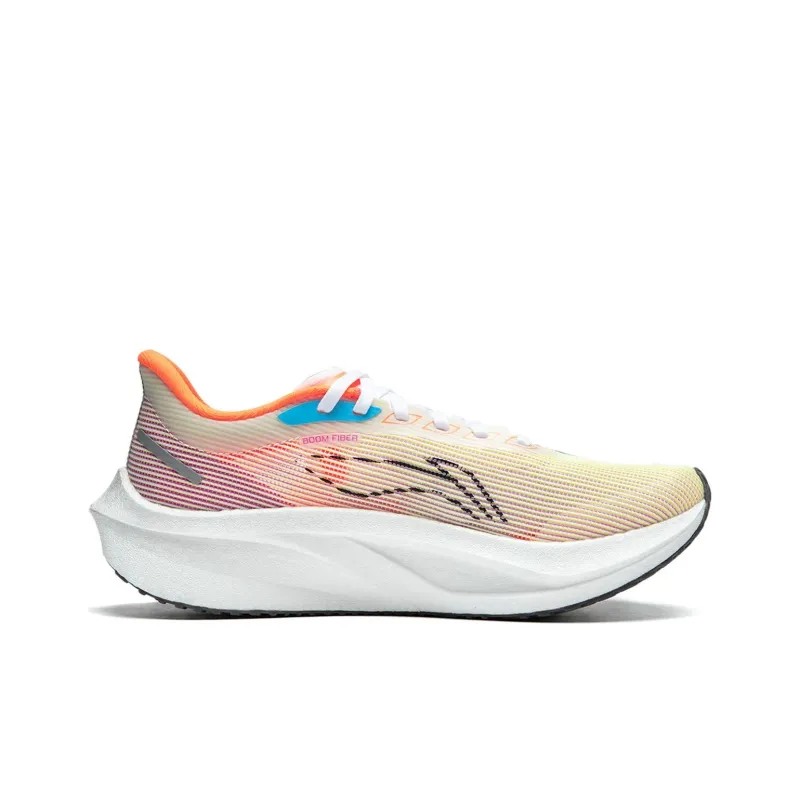 LINING Feidian 4 Challenger Running Shoes Women's Low Top Orange-1