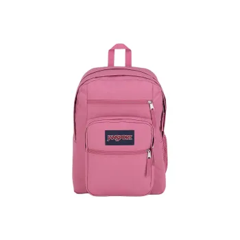 JanSport Polyester Backpack Large Size Unisex Light Purple Pink