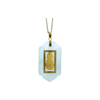 Cuizu Glutinous Jade Necklaces Unisex