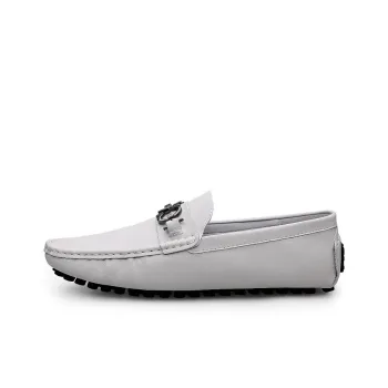 Abango Gommino Loafers Men White/Black/Gray/Blue