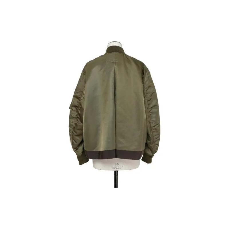 Sacai Zip Up Bomber Jackets-1