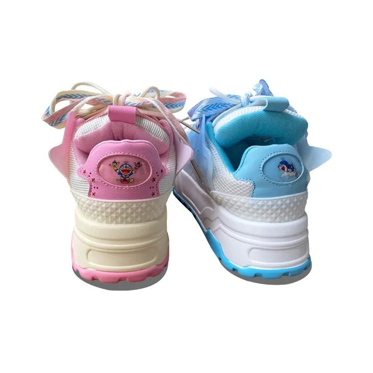XLAIII Shock Absorbers With Slip Resistant Features Low Top Chunky Sneakers Unisex Mismatched-4