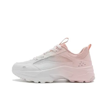 XTEP Moonstar 2.0 Breathable Lightweight Low-Top Casual Shoes Women's White Pink