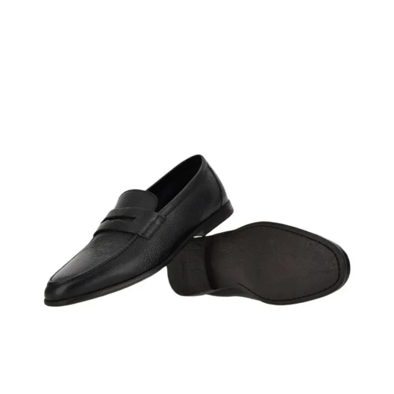 Canali Loafers Men Black-4