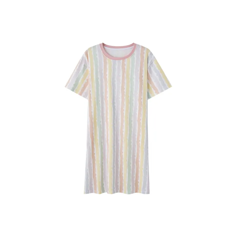 Mulong Family Nightgown Women's Rainbow-0