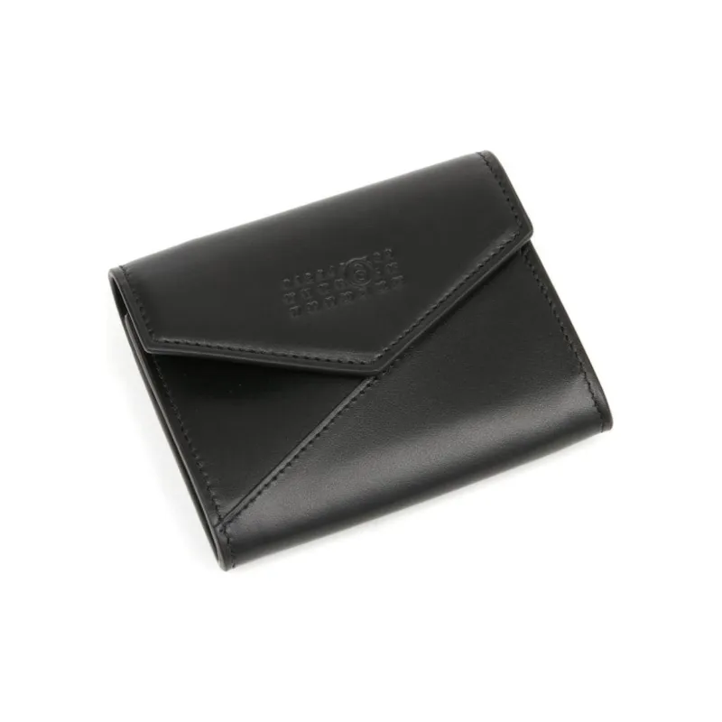 MM6 Maison Margiela Japanese 6 Logo Embossed Wallet-2