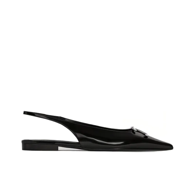 CELINE Triomphe Women's Casual Shoes 0.5cm Women's Black-1