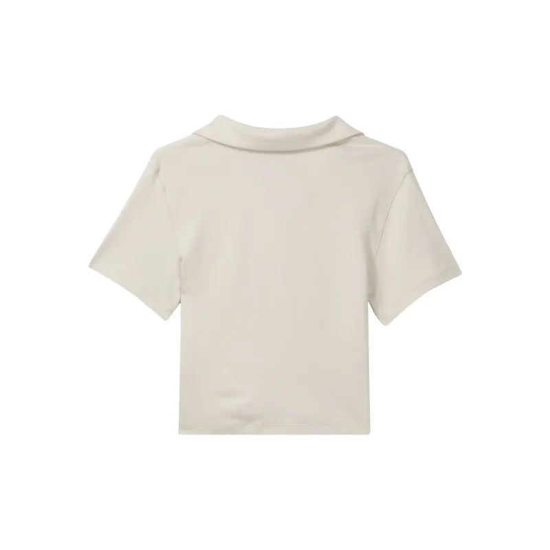 Nike Polo Shirt Women's Light Redwood Umber-1
