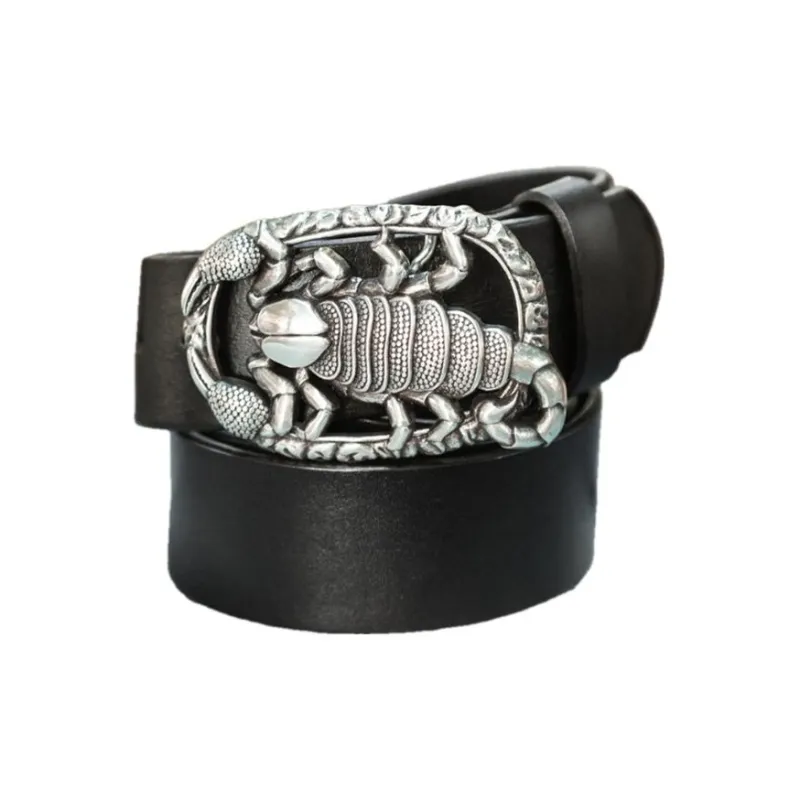 Cows reign Leather Belts Men-1