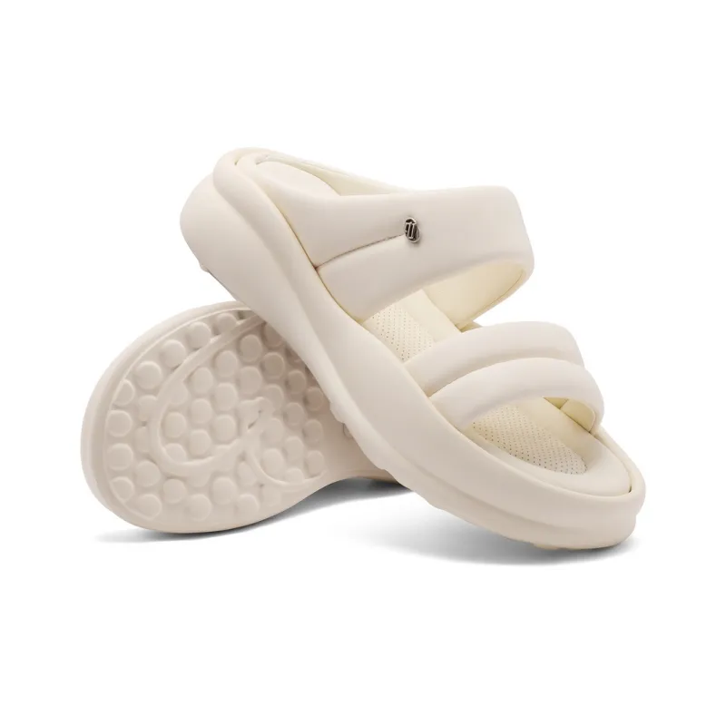 BELLE EVA Rhinestone Slip-Resistant Abrasion-Resistant Slide Slippers Women's-24