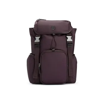 HUGO BOSS Polyester Backpack Men's Deep Red