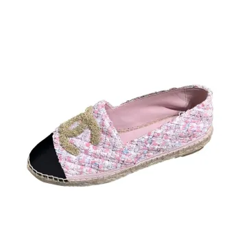 CHANEL Espadrilles Women's Pink