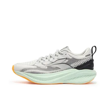361° Cushioned Slip-Resistant Low-Top Running Shoes Men's Gray Black