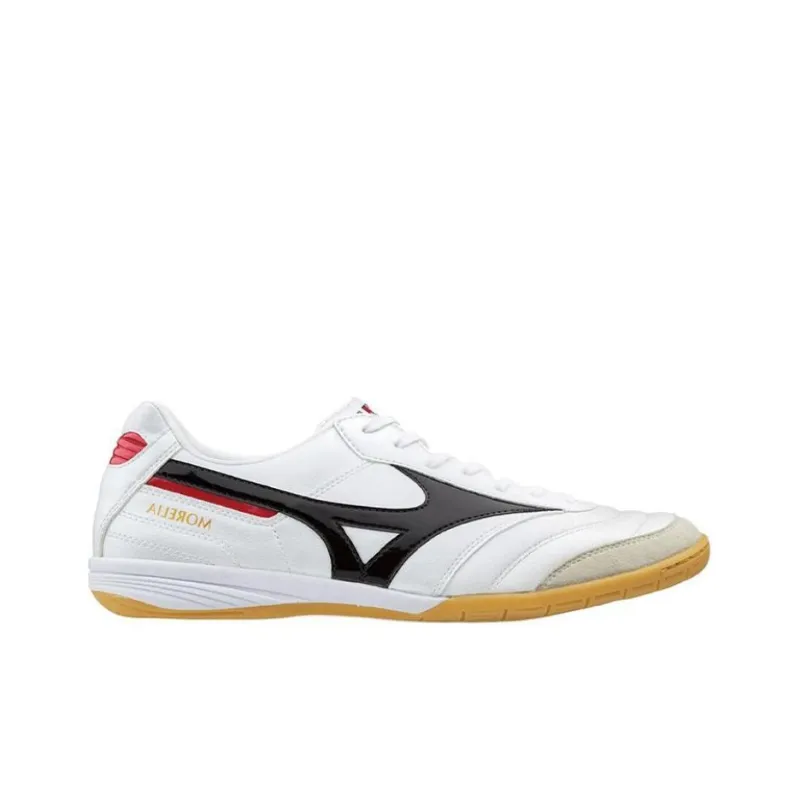 Mizuno Morelia AG Rubber Short Studs Anti-Slip Wear-Resistant Soccer Shoes Men's White-1