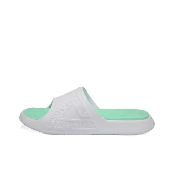 PEAK Taichi Slippers Unisex Large White Light Green