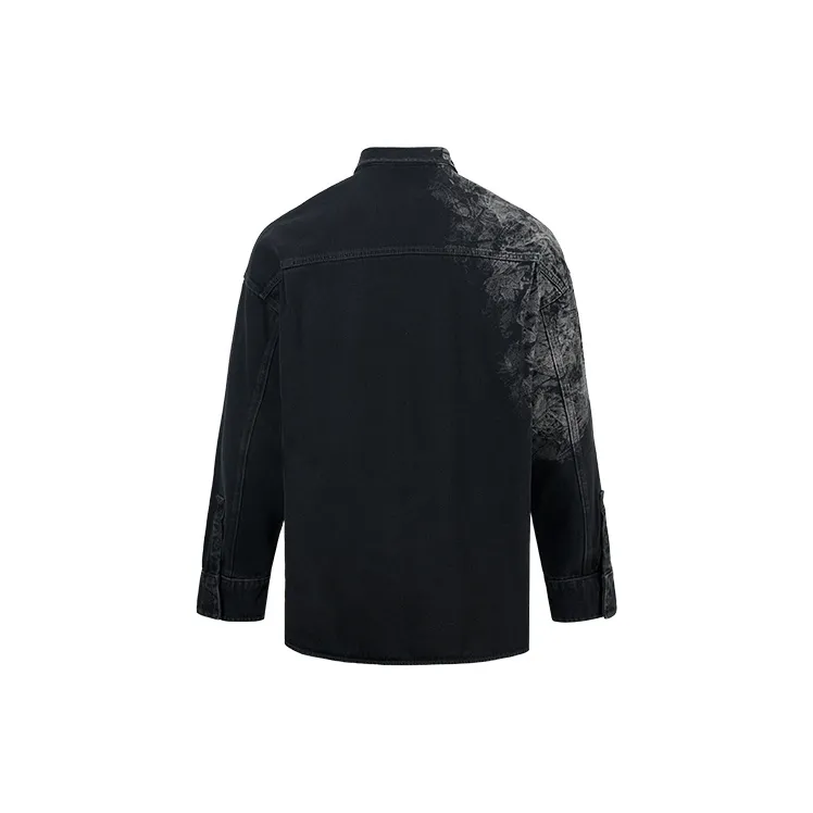 URBAN REVIVO Shirts Men Jet Black-1