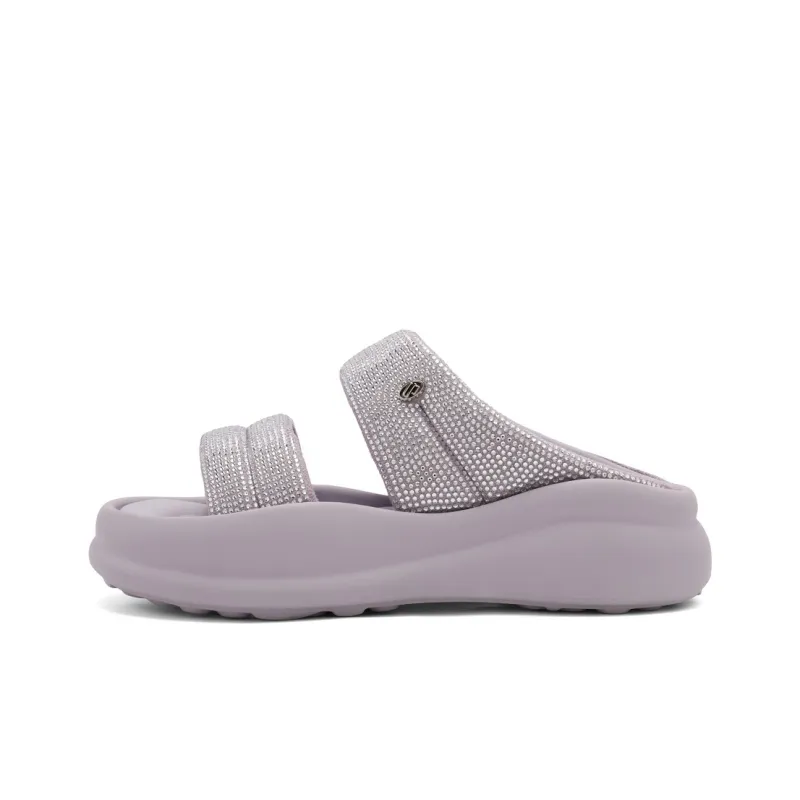 BELLE EVA Rhinestone Slip-Resistant Abrasion-Resistant Slide Slippers Women's-15