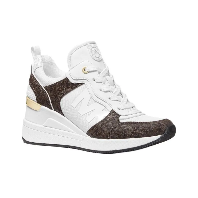 MICHAEL KORS Crista Low-Top Casual Shoes Women's White-2