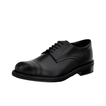Canali Dress Shoes Men Low-Top Black