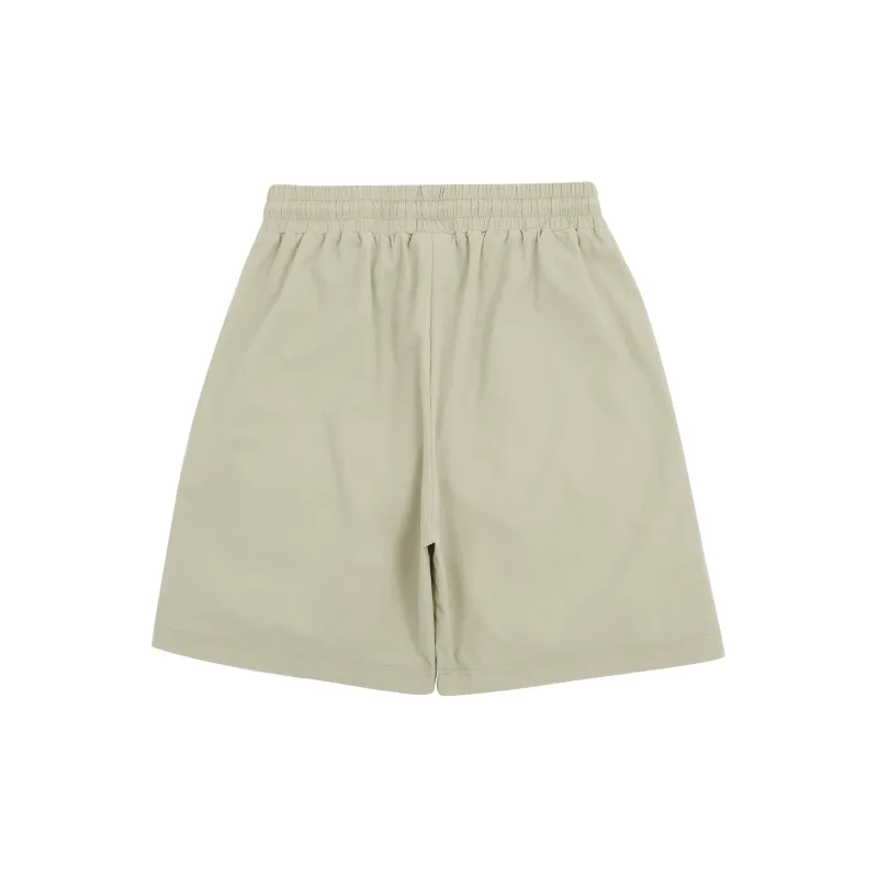 NERDY SS24 Cargo Shorts Unisex Light Brown-1