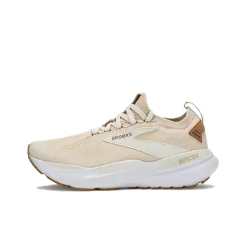 Brooks Cushioning Anti Slip And Wear Resistant Low Top Running Shoes Women's Beige Brown