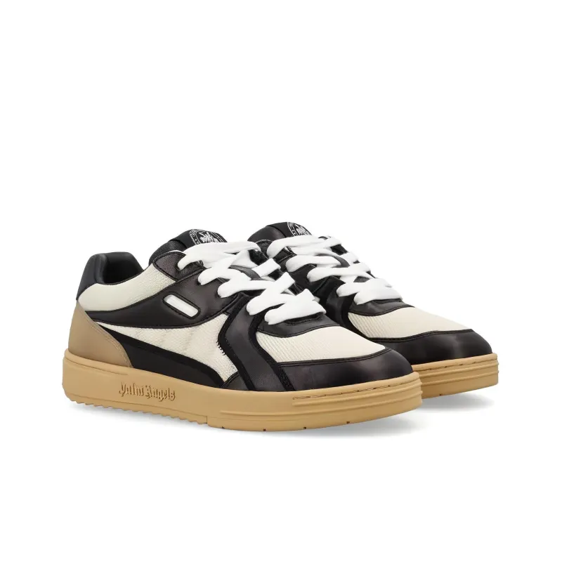 PALM ANGELS Palm University Sneaker White Black-3