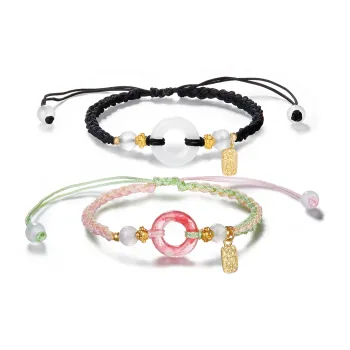 Tanizuku Colored Glaze Bracelets Unisex