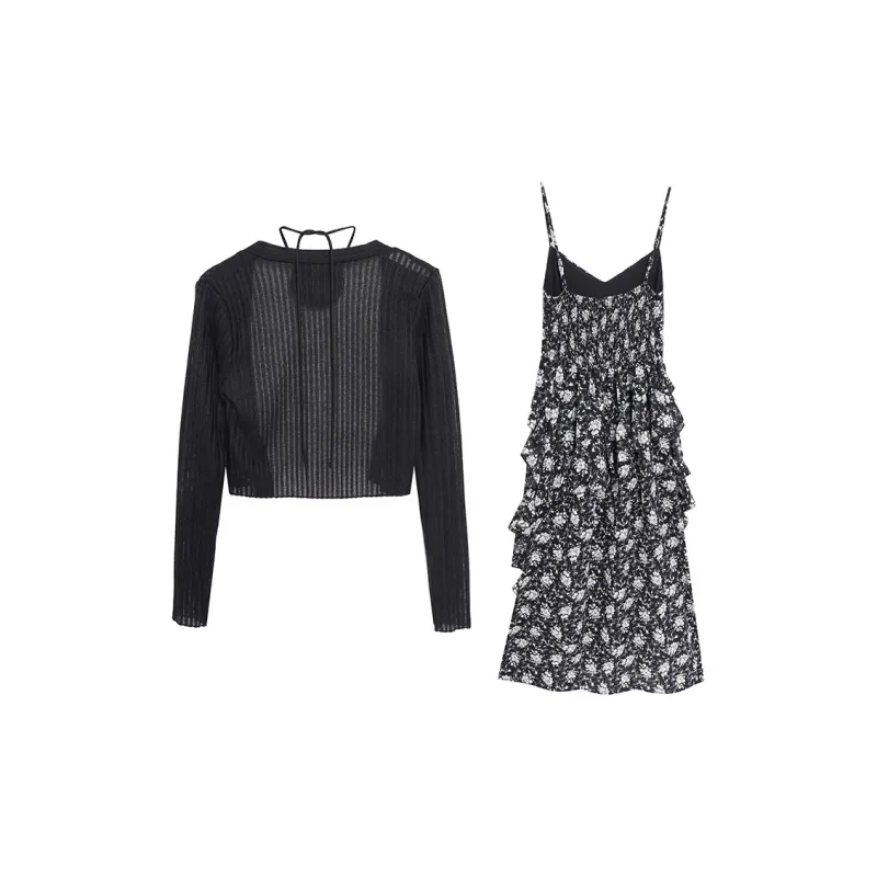 WOWI Two Piece Skirt Sets Women's-1
