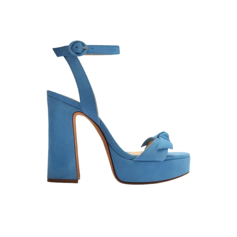 Alexandre Birman Clarita Strap Sandals 12cm Women's Blue-1