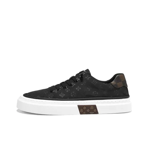 SEPTWOLVES Skateboard Shoes Men Low-Top