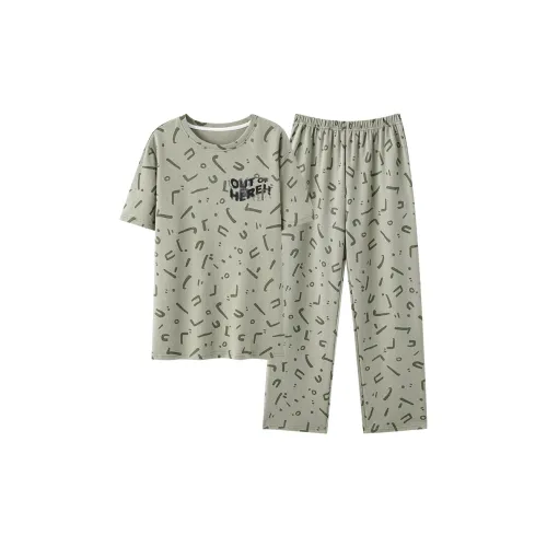 PLANDOO Men Pajama Sets