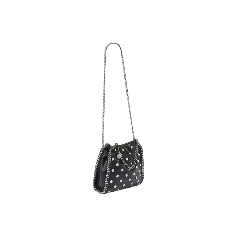 Stella McCartney Polyester With Polyurethane Shoulder Bag Crossbody Bag Handbag Mini Unisex Pitch Black-2