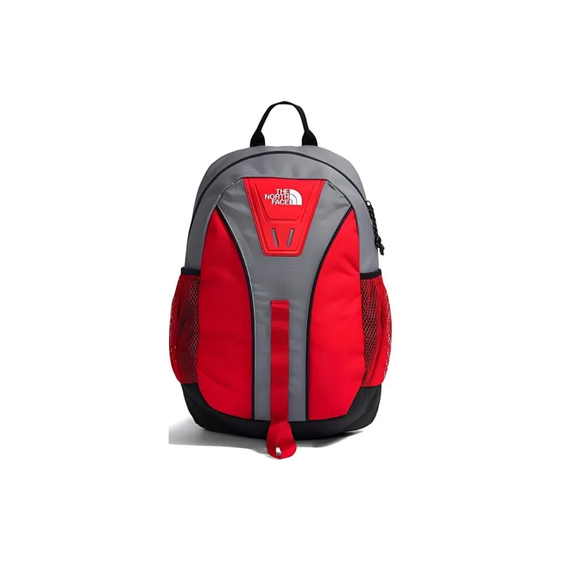 THE NORTH FACE Recycled Material Polyester Backpack Regular Men's Smoky Pearl Red & Black-0