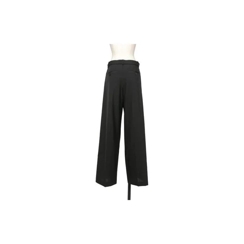 Sacai Belted Wide leg Trousers-1