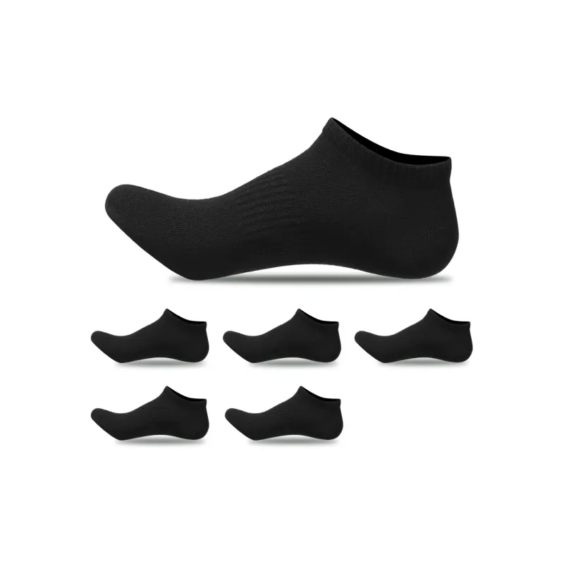 H YXIANG No Show Socks Men's 6 Pack-3