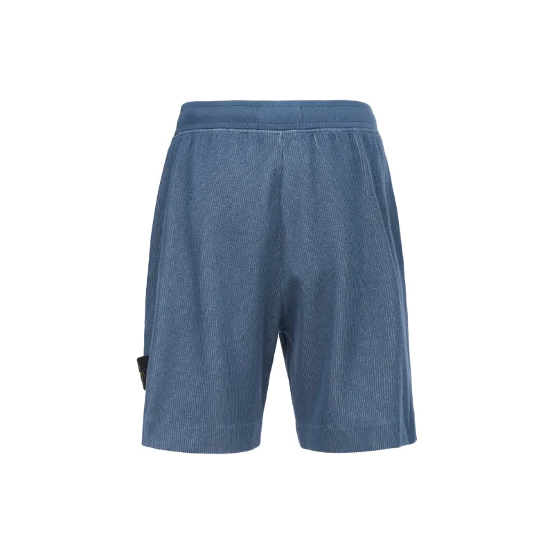 STONE ISLAND Casual Shorts Men Blue-2