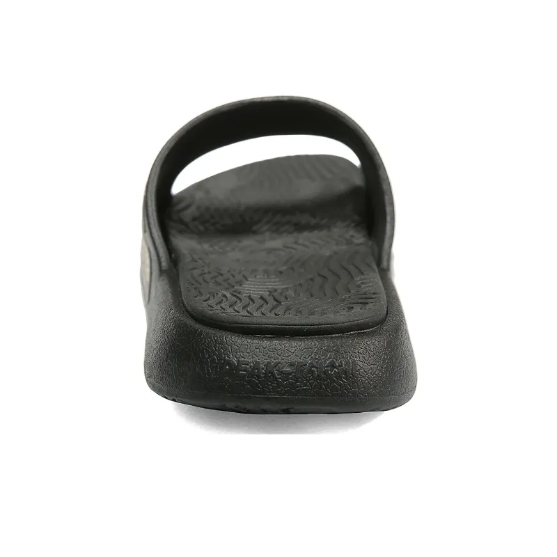 PEAK Slide Slippers Unisex Black Gold-3