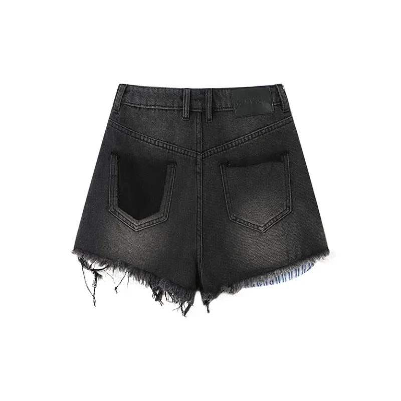 ANDREA MARTIN Denim Shorts Women's-5