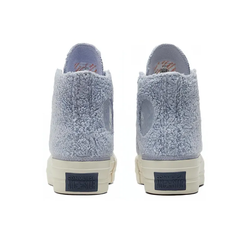 Converse Women's Chuck Taylor All Star Platform High 'Cozy Sherpa Ghost' Women's-4