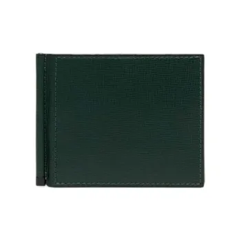 Valextra Calfskin Wallet Men's Green