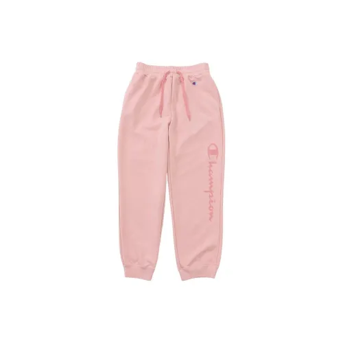 Champion Knitted Sweatpants Women's Light Pink