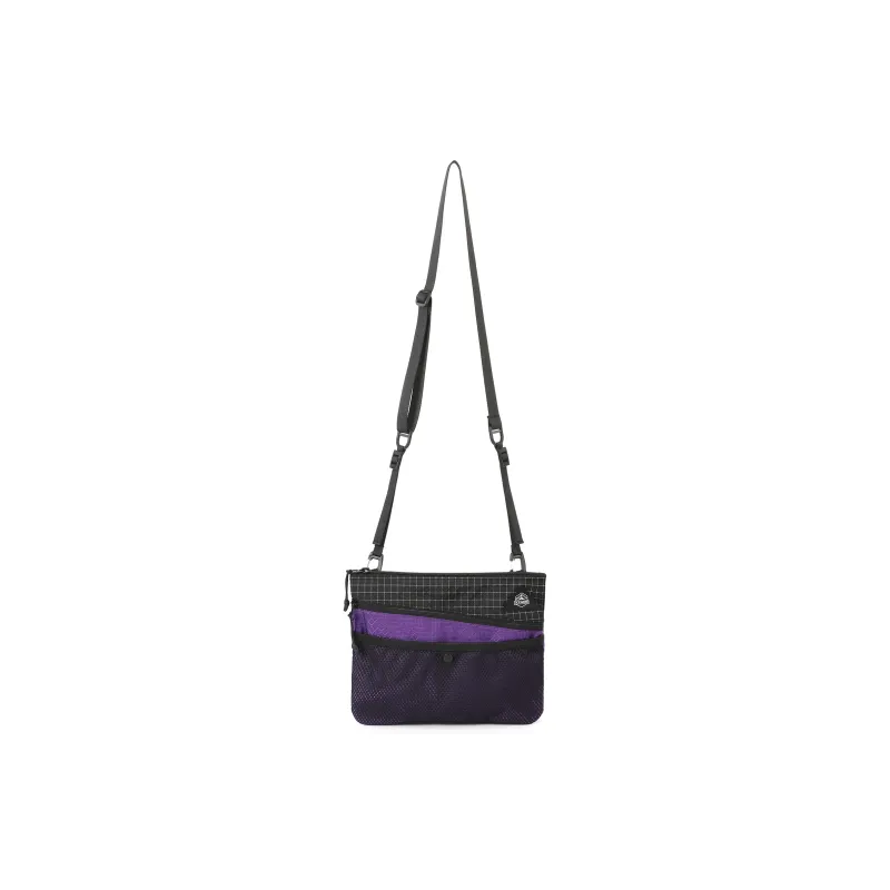 OCE GEAR Water-Repellent Nylon Fabric Color-Matching Shoulder Bag Hiking Bag Cycling Bag Medium Size Unisex-2