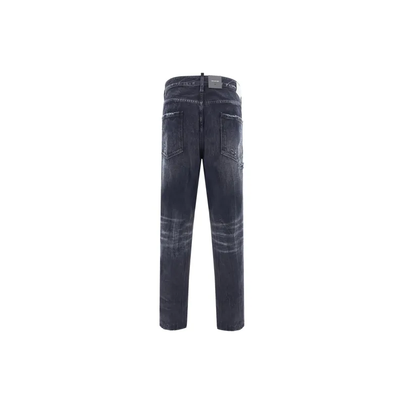 Dsquared2 Distressed Slim Fit Jeans-1